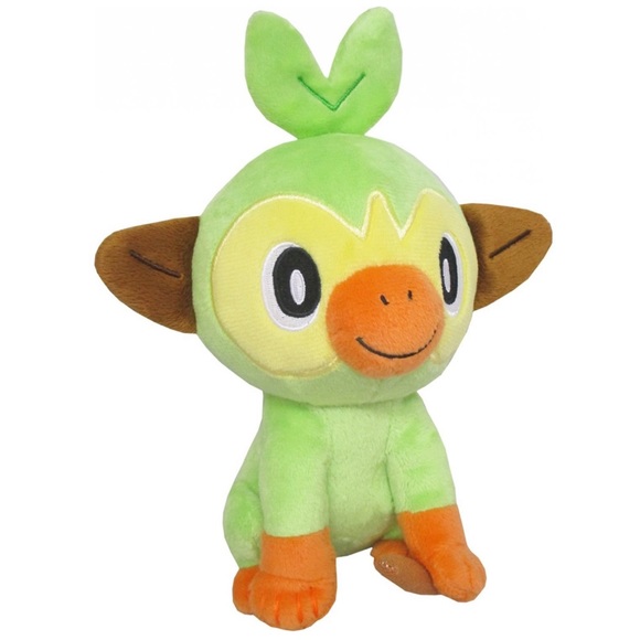 POKÉMON Grookey Plush Stuffed Animal Toy, 8 Inches, Green - Picture 2 of 8